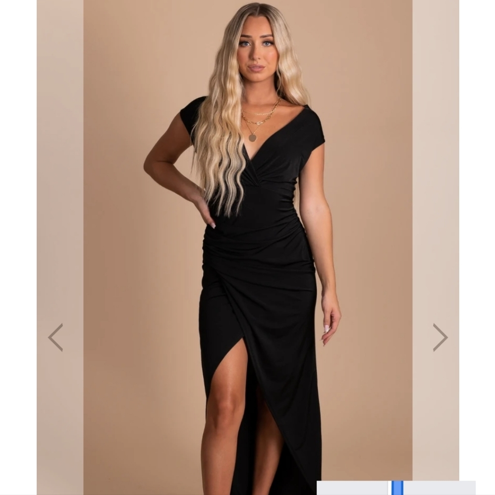 Cameo maxi dress, wedding guest dress